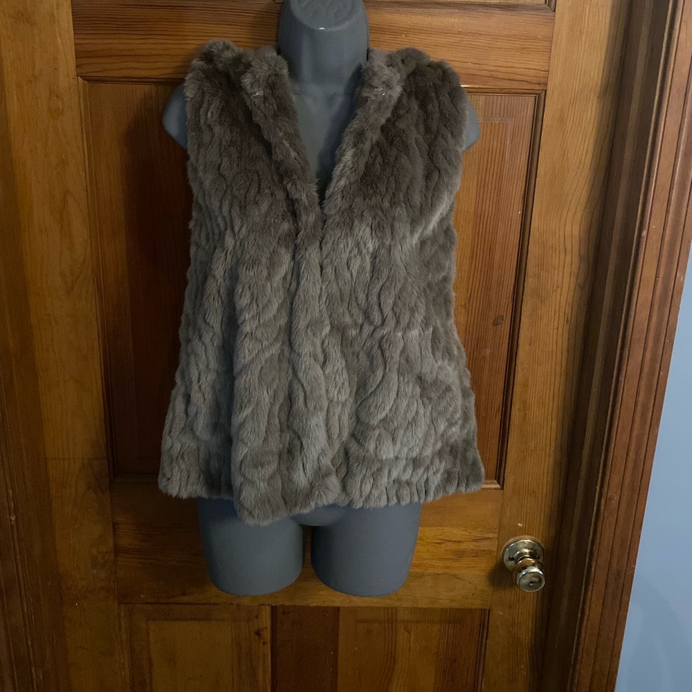 Express super soft hoodie vest